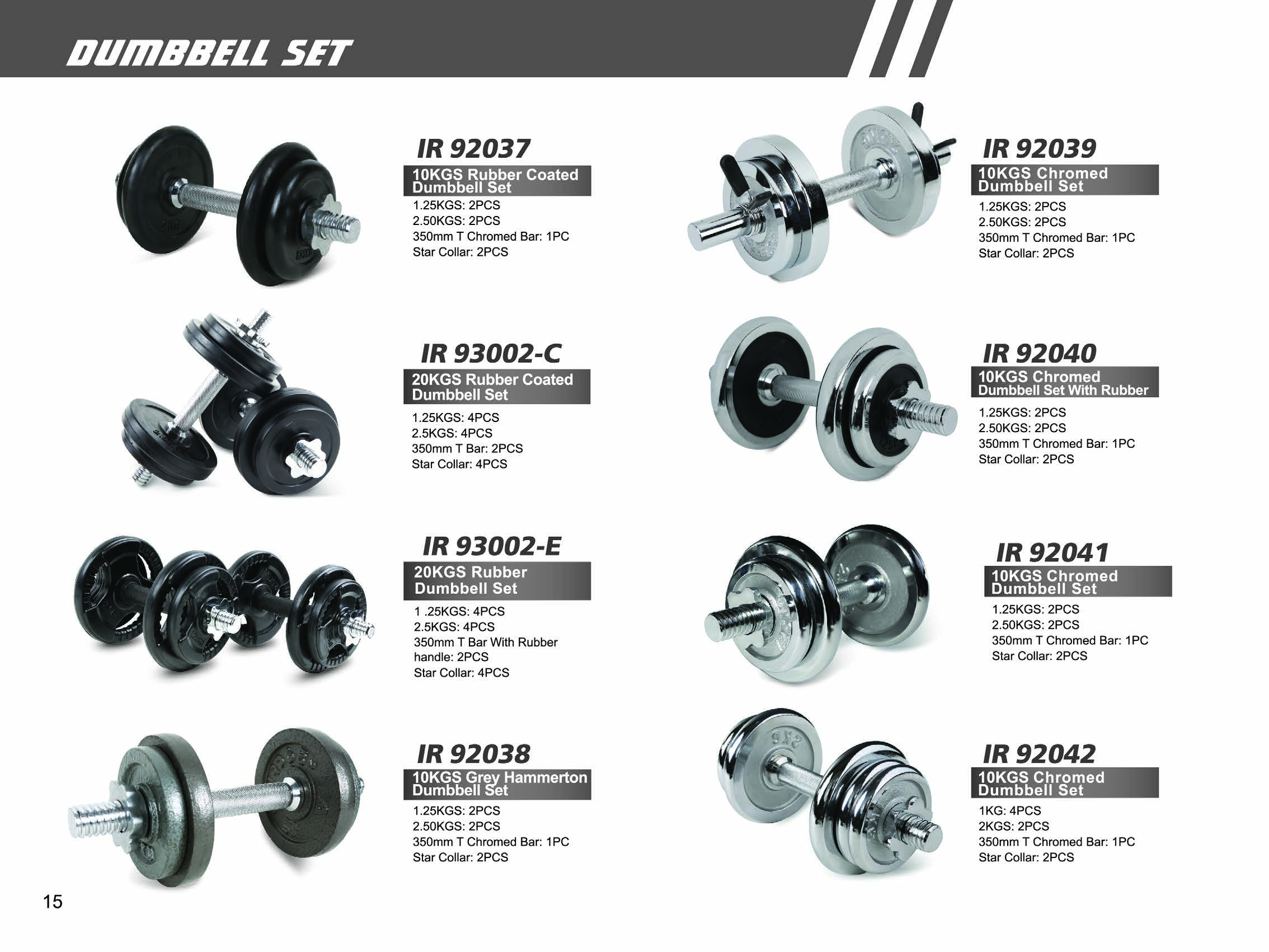 可調式啞鈴 DUMBBELL SET