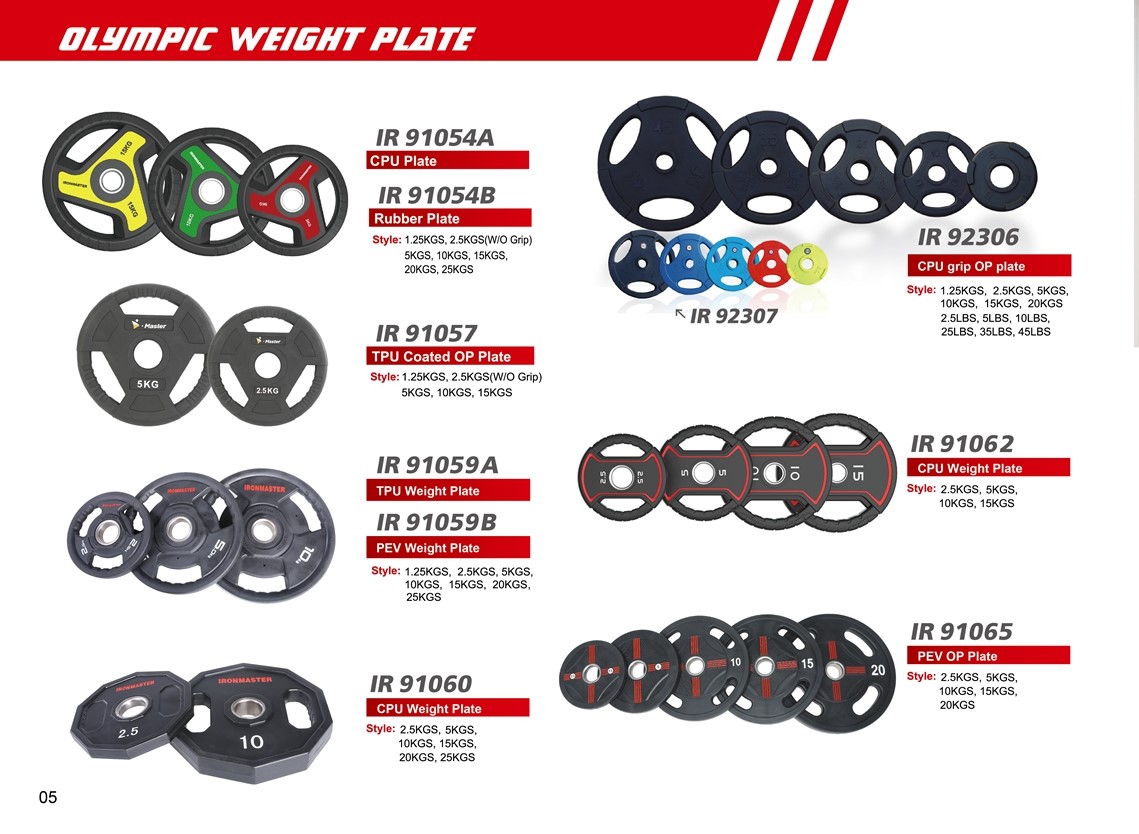 奧林匹克鈴片 OLYMPIC WEIGHT PLATE